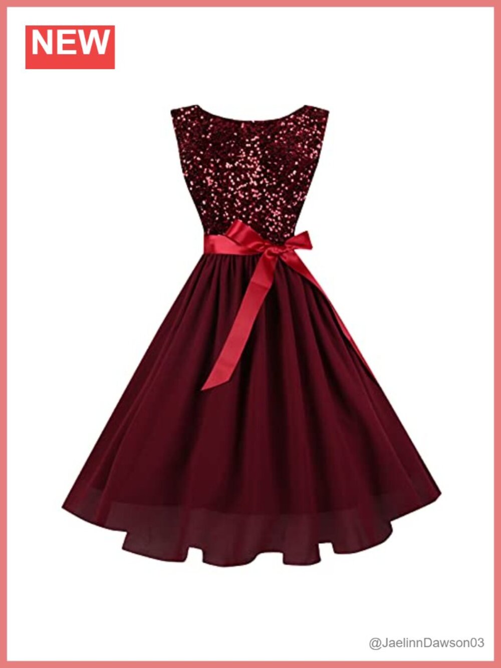 Sleeveless Boatneck Sequin Cocktail Dress A-Line Knee-Length Formal